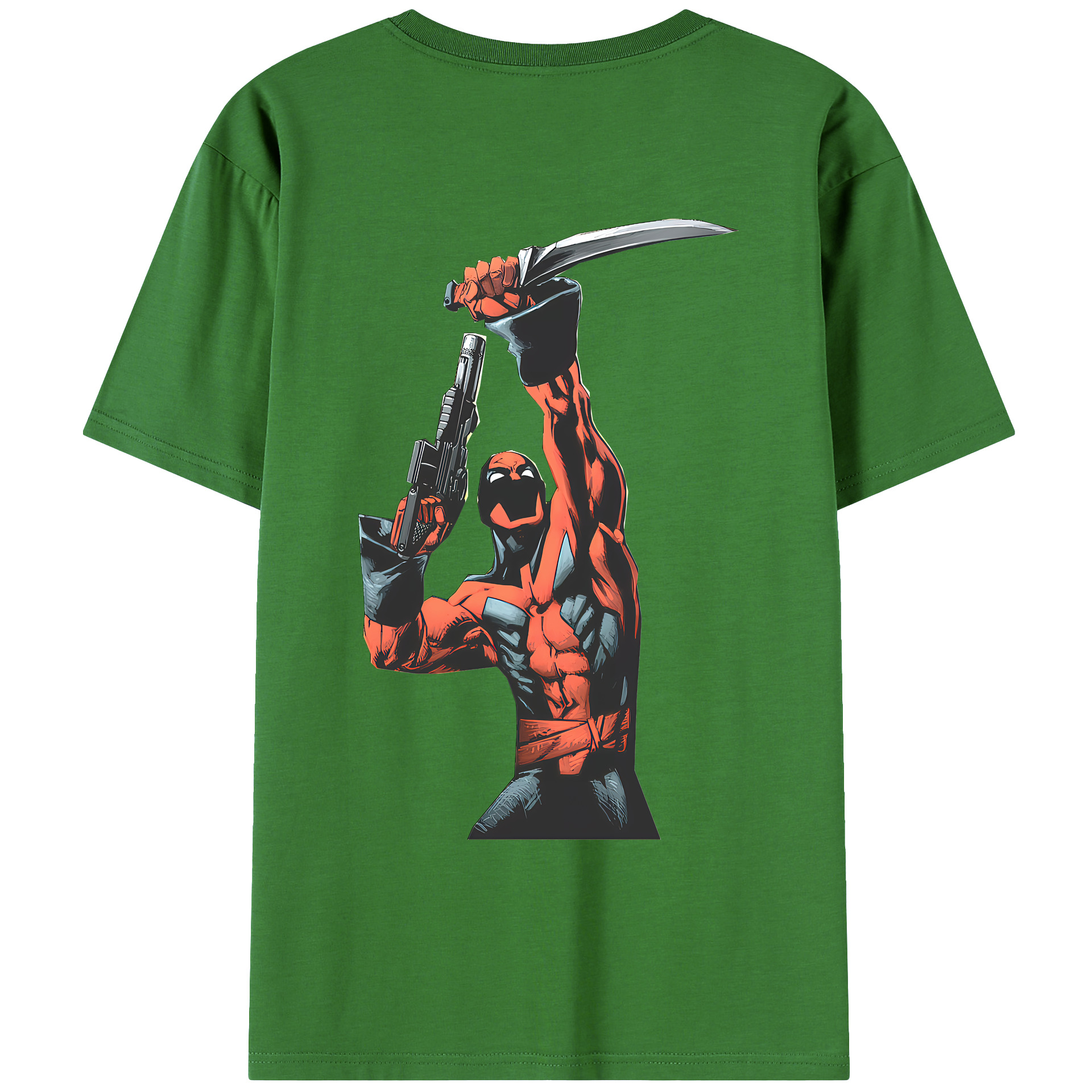 （画像用） Deadpool デッドプール レディース半袖Tシャツ(バックプリント)
